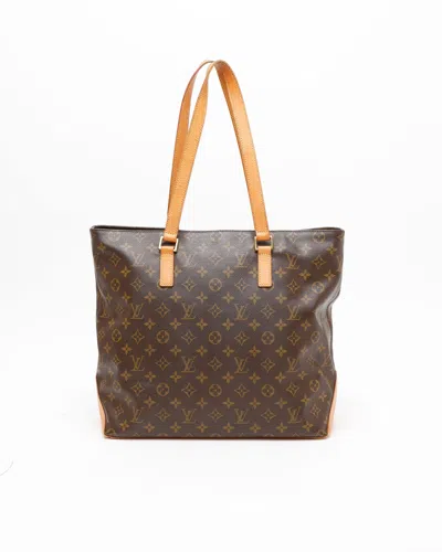 Pre-owned Louis Vuitton Monogram Cabas Mezzo Bag