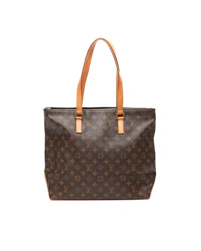 Louis Vuitton Monogram Cabas Mezzo Classic Tote Bag In Brown