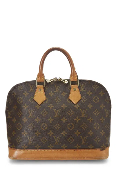 Pre-owned Louis Vuitton Monogram Canvas Alma Pm