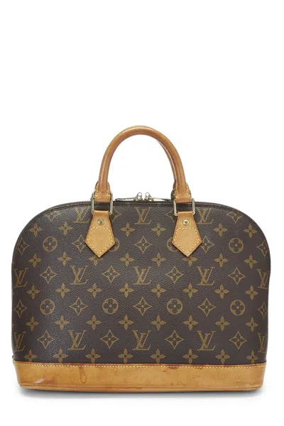 Pre-owned Louis Vuitton Monogram Canvas Alma Pm