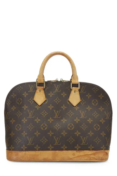 Pre-owned Louis Vuitton Monogram Canvas Alma Pm