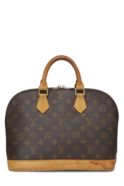 Pre-owned Louis Vuitton Monogram Canvas Alma Pm