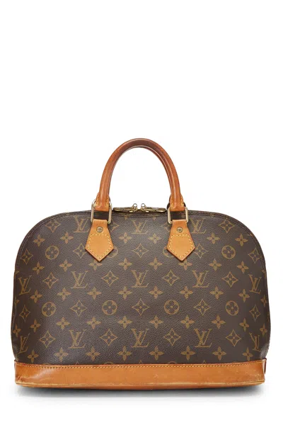 Pre-owned Louis Vuitton Monogram Canvas Alma Pm