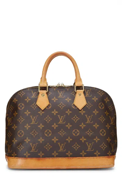 Pre-owned Louis Vuitton Monogram Canvas Alma Pm