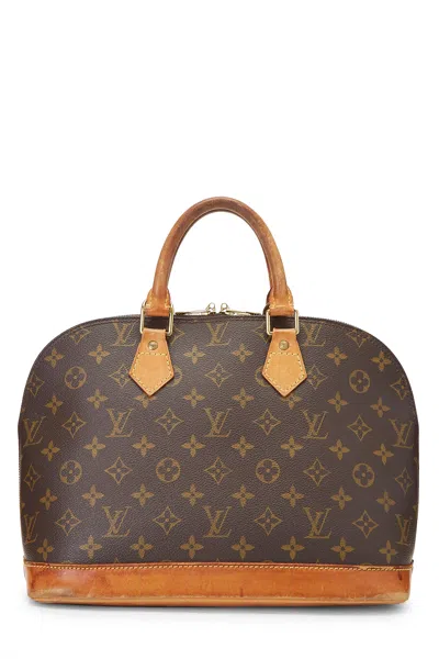 Pre-owned Louis Vuitton Monogram Canvas Alma Pm