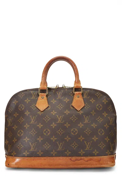 Pre-owned Louis Vuitton Monogram Canvas Alma Pm