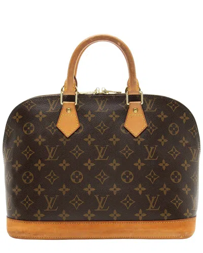 Pre-owned Louis Vuitton Monogram Canvas Alma Pm Satchel (authentic Pre-loved)