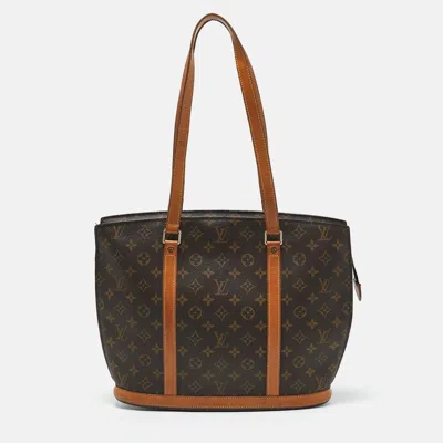 Pre-owned Louis Vuitton Monogram Canvas Babylone Bag