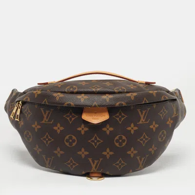 Pre-owned Louis Vuitton Monogram Canvas Bumbag In Brown