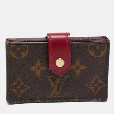 Pre-owned Louis Vuitton Monogram Canvas Business Card Holder