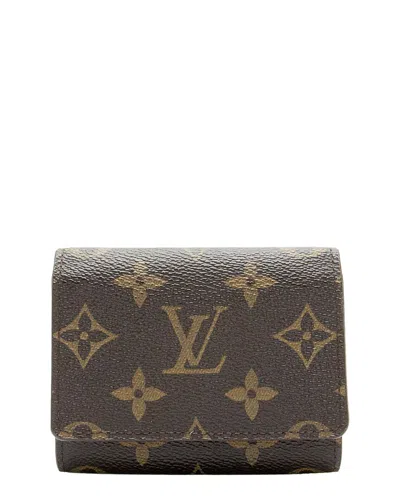 Pre-owned Louis Vuitton Monogram Canvas Business Card Holder (authentic Pre-loved)
