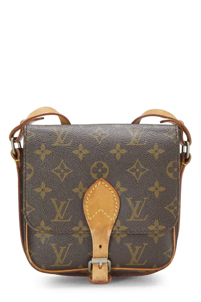 Pre-owned Louis Vuitton Monogram Canvas Cartouchiere Pm