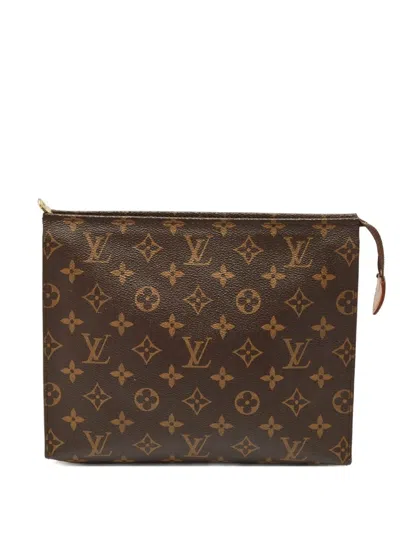 Pre-owned Louis Vuitton Monogram Canvas Clutch