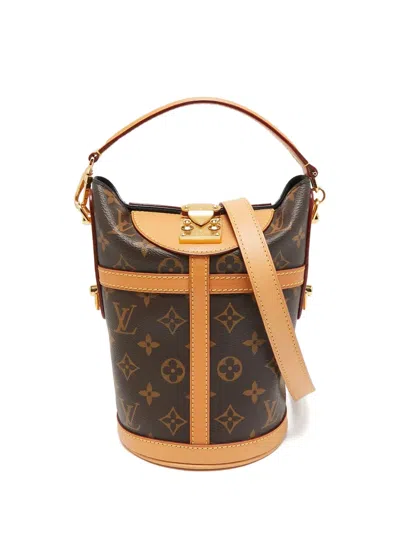 Pre-owned Louis Vuitton Monogram-canvas Duffle Bag In Brown