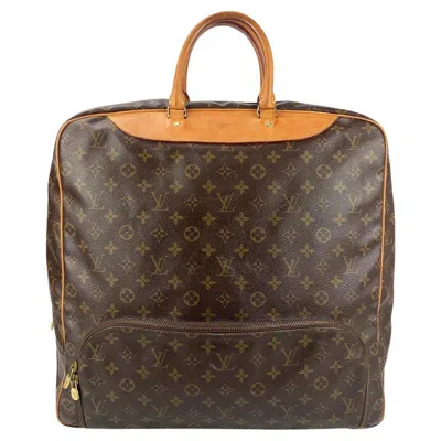 Pre-owned Louis Vuitton Monogram Canvas Evasion Sports Tote Vintage In Black