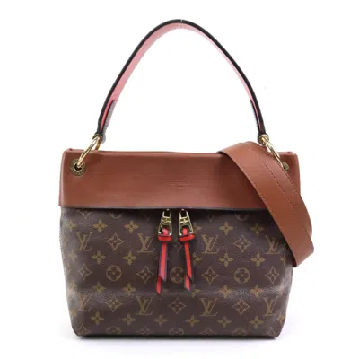 Pre-owned Louis Vuitton Monogram Canvas Handbag Shoulder Bag () In Brown