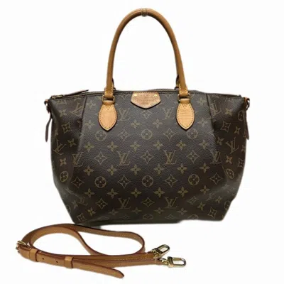 Pre-owned Louis Vuitton Monogram Canvas Handbag Shoulder Bag () In Brown
