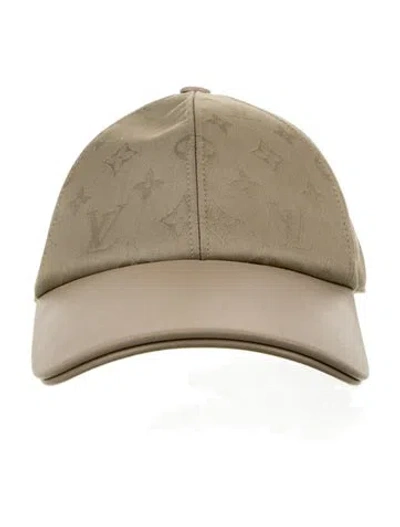 Pre-owned Louis Vuitton Monogram Canvas Hat In Neutrals
