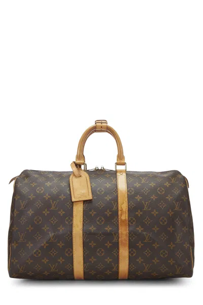 Pre-owned Monogram Canvas Keepall 45 from What Goes Around Comes Around