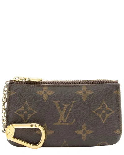 Pre-owned Louis Vuitton Monogram Canvas Key Pouch (authentic Pre-loved)