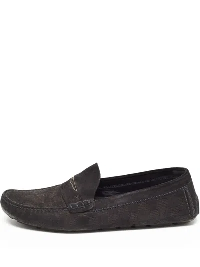 Pre-owned Louis Vuitton Monogram Canvas Loafers