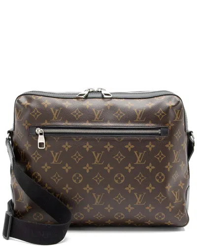 Pre-owned Louis Vuitton Monogram Canvas Macassar Torres Messenger (authentic Pre-loved)