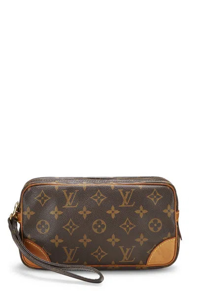 Pre-owned Louis Vuitton Monogram Canvas Marly Dragonne 22