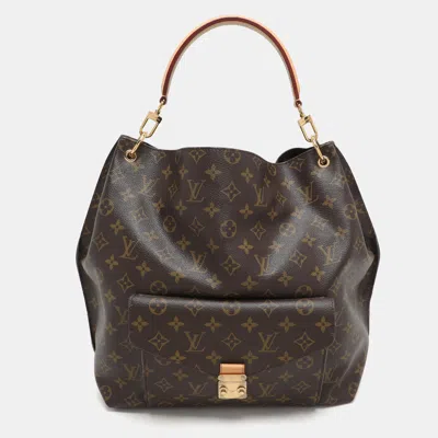 Pre-owned Louis Vuitton Monogram Canvas Metis Bag