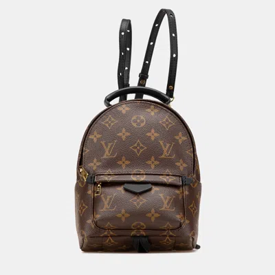 Pre-owned Louis Vuitton Monogram Mini Palm Springs Bag