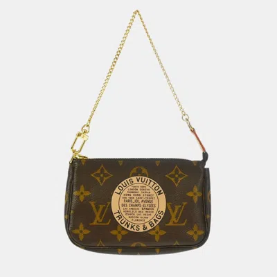 Pre-owned Louis Vuitton Monogram Canvas Mini Pochette Accessoires Shoulder Bag