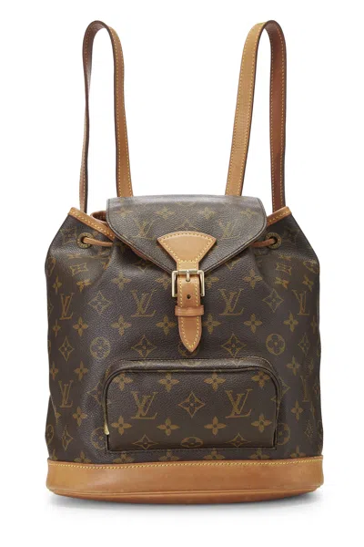Pre-owned Louis Vuitton Monogram Canvas Montsouris Mm 