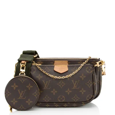 Pre-owned Louis Vuitton Monogram Canvas Multi-pochette Accessoires In Brown