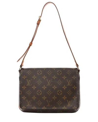 Pre-owned Louis Vuitton Monogram Canvas Musette Tango Short Strap (authentic )