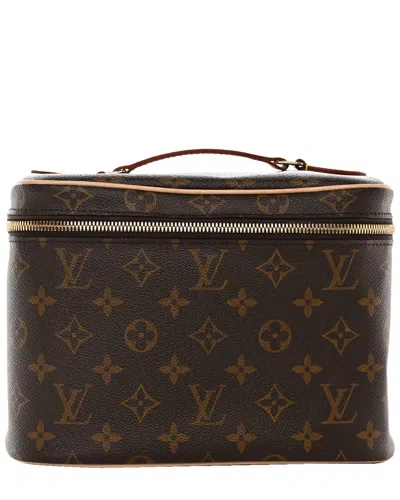 Pre-owned Louis Vuitton Monogram Canvas Nice Bb (authentic )