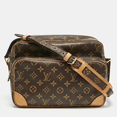 Pre-owned Louis Vuitton Monogram Canvas Nile Bag