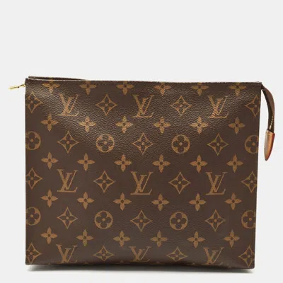 Pre-owned Louis Vuitton Monogram Canvas Nm Toiletry Pouch