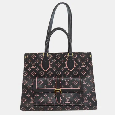 Pre-owned Louis Vuitton Monogram Canvas On The Go Mm Fall For You Handbag In Brown