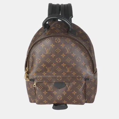 Pre-owned Louis Vuitton Monogram Canvas Palm Springs Mm