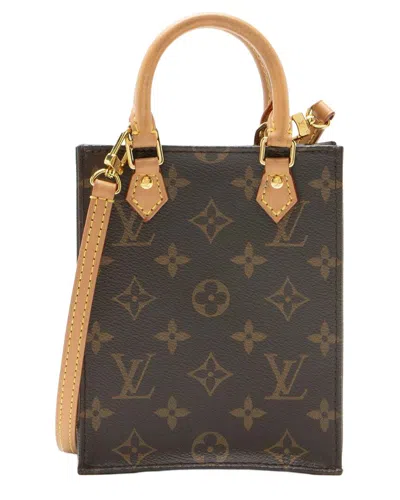 Louis Vuitton Monogram Canvas Petit Sac Plat Shoulder Bag (authentic Pre-  Loved)