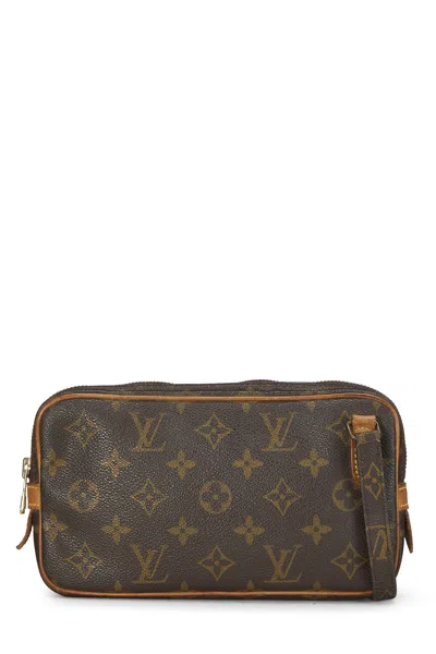 Pre-owned Louis Vuitton Monogram Canvas Pochette Marly Bandoulière