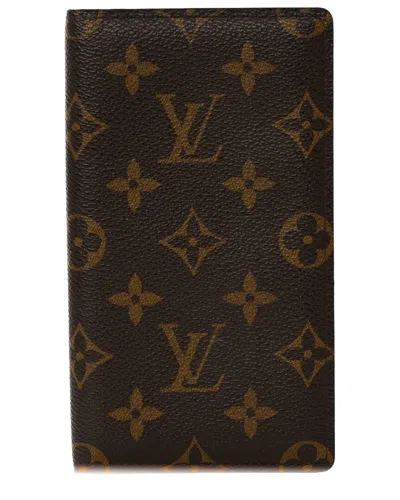 Pre-owned Louis Vuitton Monogram Canvas Pocket Agenda Cover (authentic )