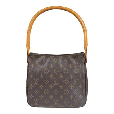 Pre-owned Louis Vuitton Monogram Canvas Shoulder Bag () In Brown