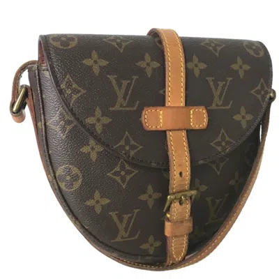 Pre-owned Louis Vuitton Monogram Canvas Shoulder Bag () In Brown