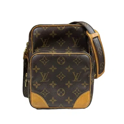 Pre-owned Louis Vuitton Monogram Canvas Shoulder Bag () In Brown