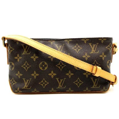 Pre-owned Louis Vuitton Monogram Canvas Shoulder Bag () In Brown