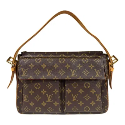 Pre-owned Louis Vuitton Monogram Canvas Shoulder Bag () In Brown