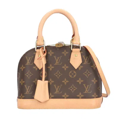 Pre-owned Louis Vuitton Monogram Canvas Shoulder Bag () In Brown