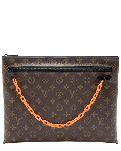 Louis Vuitton Monogram Canvas Solar Ray Pouch (authentic Pre-loved)