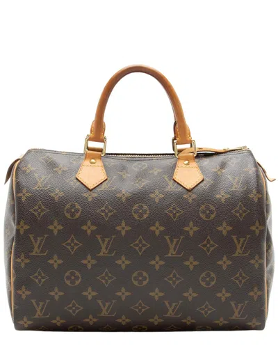 Pre-owned Louis Vuitton Monogram Canvas Speedy 30 (authentic Pre-loved)