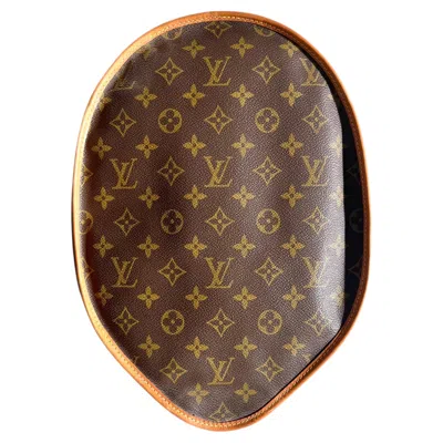 Pre-owned Louis Vuitton Monogram Canvas Tennis Racket Cover, 1970s France In Brown